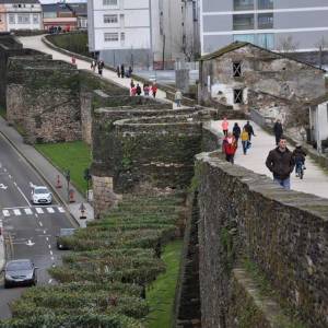 Lugo, muralla y ríos